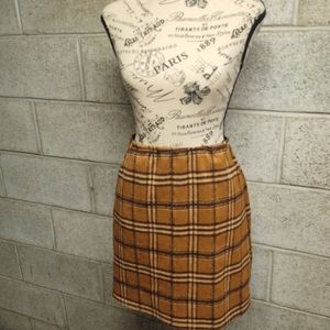 Mini skirt plaid by potters pot